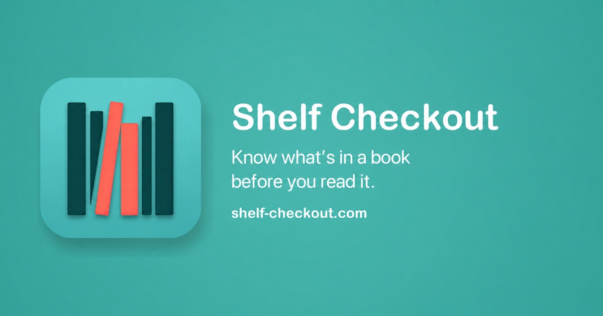App Content Shelf Book Content Checker for Parents: Know Before You Read | Shelf Checkout